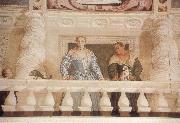 Paolo Veronese Giustiana Barbaro and her Nurse oil painting